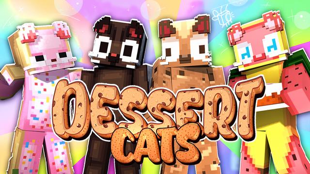 Thumbnail of the Minecraft Bedrock Marketplace product Dessert Cats created by Blu Shutter Bug.