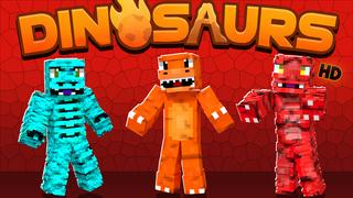 Thumbnail of the Minecraft Bedrock Marketplace product Dinosaurs HD created by Blu Shutter Bug.