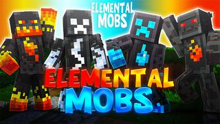 Thumbnail of the Minecraft Bedrock Marketplace product Elemental Mobs created by Blu Shutter Bug.