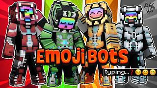 Thumbnail of the Minecraft Bedrock Marketplace product Emoji Bots created by Blu Shutter Bug.