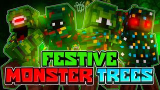 Thumbnail of the Minecraft Bedrock Marketplace product Festive Monster Trees created by Blu Shutter Bug.
