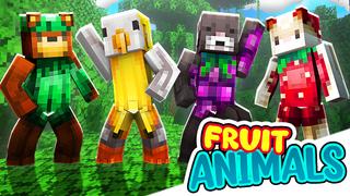 Thumbnail of the Minecraft Bedrock Marketplace product Fruit Animals created by Blu Shutter Bug.