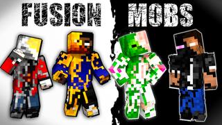 Thumbnail of the Minecraft Bedrock Marketplace product Fusion Mobs created by Blu Shutter Bug.