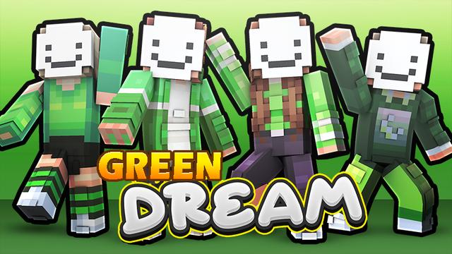 Thumbnail of the Minecraft Bedrock Marketplace product Green Dream created by Blu Shutter Bug.