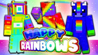 Thumbnail of the Minecraft Bedrock Marketplace product Happy Rainbows created by Blu Shutter Bug.