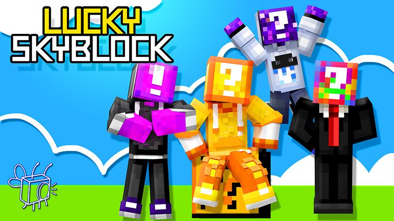 Lucky SkyBlock by Blu Shutter Bug | CHUNK - Minecraft Bedrock ...