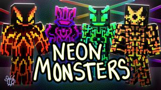 Thumbnail of the Minecraft Bedrock Marketplace product Neon Monsters created by Blu Shutter Bug.