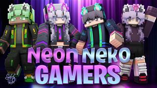 Thumbnail of the Minecraft Bedrock Marketplace product Neon Neko Gamers created by Blu Shutter Bug.