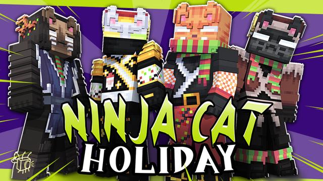Thumbnail of the Minecraft Bedrock Marketplace product Ninja Cat Holiday created by Blu Shutter Bug.