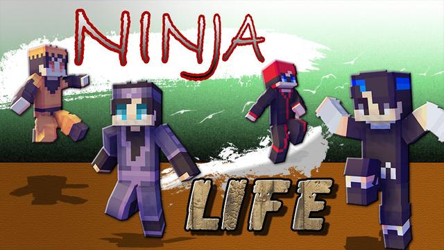 Thumbnail of the Minecraft Bedrock Marketplace product Ninja Life created by Blu Shutter Bug.