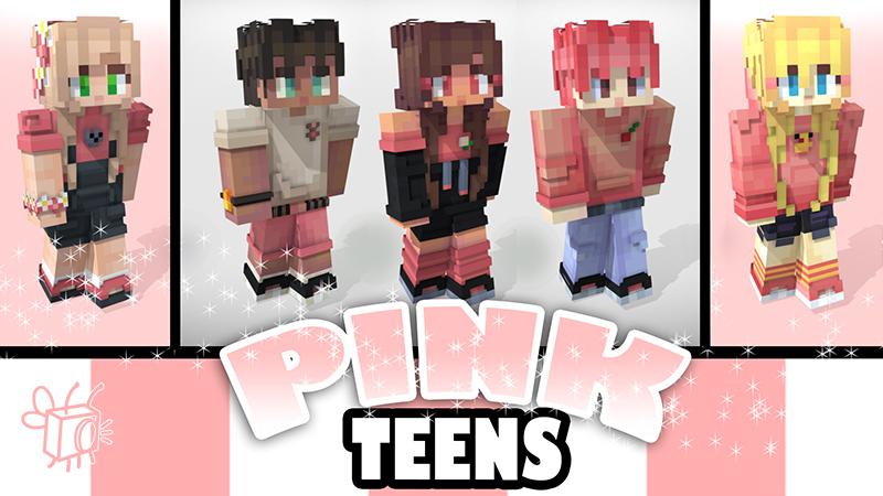 Pink Teens by Blu Shutter Bug | CHUNK - Minecraft Bedrock Marketplace ...