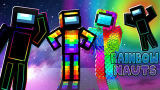 Thumbnail of the Minecraft Bedrock Marketplace product Rainbow Nauts created by Blu Shutter Bug.