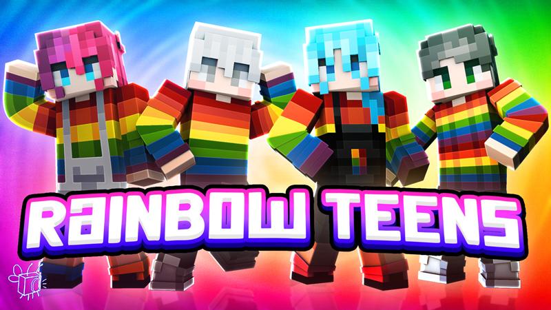 Rainbow Teens by Blu Shutter Bug | CHUNK - Minecraft Bedrock ...
