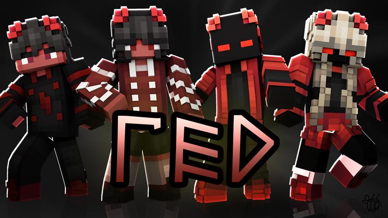 RED by Blu Shutter Bug | CHUNK - Minecraft Bedrock Marketplace Explorer