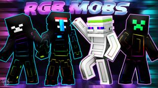 Thumbnail of the Minecraft Bedrock Marketplace product RGB Mobs created by Blu Shutter Bug.