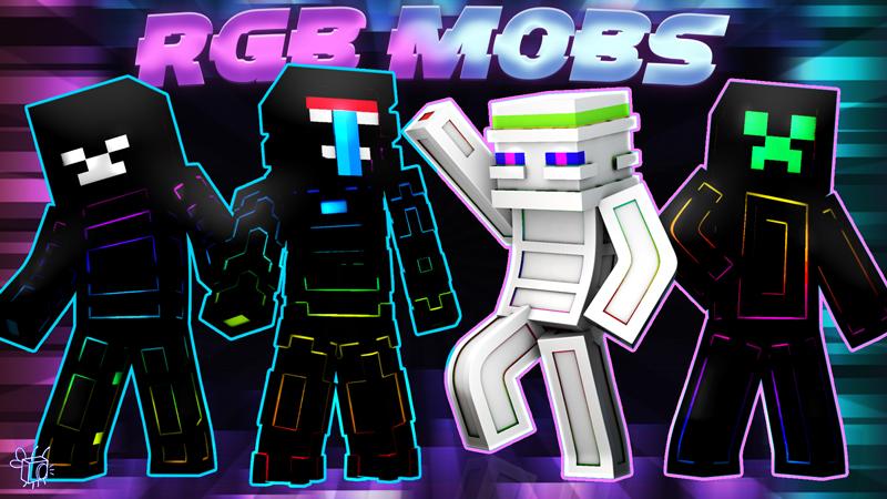 RGB Mobs by Blu Shutter Bug | CHUNK - Minecraft Bedrock Marketplace ...