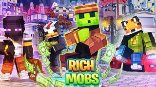 Thumbnail of the Minecraft Bedrock Marketplace product Rich Mobs created by Blu Shutter Bug.