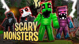 Thumbnail of the Minecraft Bedrock Marketplace product Scary Monsters created by Blu Shutter Bug.