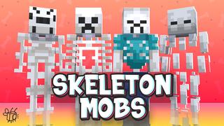 Thumbnail of the Minecraft Bedrock Marketplace product Skeleton Mobs created by Blu Shutter Bug.