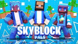 Thumbnail of the Minecraft Bedrock Marketplace product SkyBlock Pals created by Blu Shutter Bug.