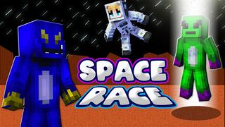 Thumbnail of the Minecraft Bedrock Marketplace product Space Race created by Blu Shutter Bug.