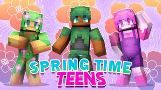 Thumbnail of the Minecraft Bedrock Marketplace product Spring Time Teens created by Blu Shutter Bug.