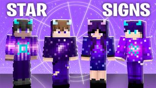 Thumbnail of the Minecraft Bedrock Marketplace product Star Signs created by Blu Shutter Bug.