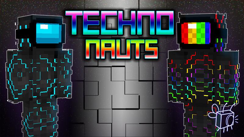 Techno Nauts by Blu Shutter Bug | CHUNK - Minecraft Bedrock Marketplace ...