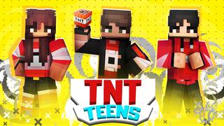 Thumbnail of the Minecraft Bedrock Marketplace product TNT Teens created by Blu Shutter Bug.