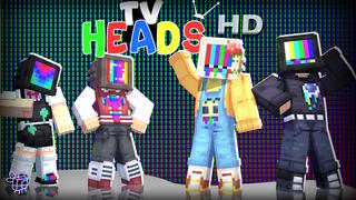 Thumbnail of the Minecraft Bedrock Marketplace product TV Heads HD created by Blu Shutter Bug.