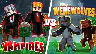 Thumbnail of the Minecraft Bedrock Marketplace product Vampires Vs Werewolves created by Blu Shutter Bug.