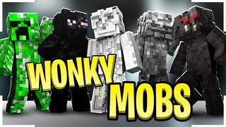 Thumbnail of the Minecraft Bedrock Marketplace product Wonky Mobs created by Blu Shutter Bug.