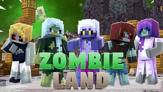 Thumbnail of the Minecraft Bedrock Marketplace product Zombie Land created by Blu Shutter Bug.