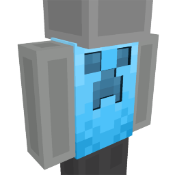 Thumbnail of the Minecraft Bedrock Marketplace product Blue Creeper Top created by Blue Depth Games.