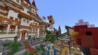 Screenshot of the Minecraft Bedrock Marketplace product Chicken Friend created by Blue Depth Games.