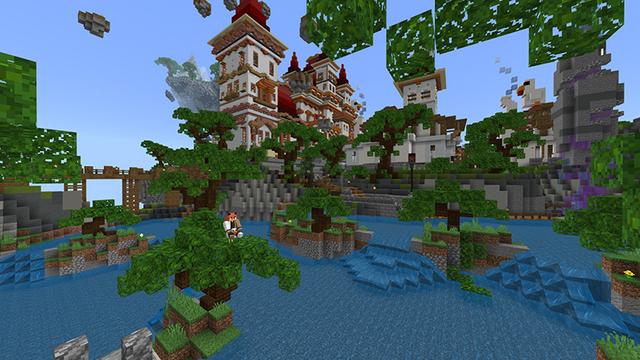 Screenshot of the Minecraft Bedrock Marketplace product Chicken Friend created by Blue Depth Games.