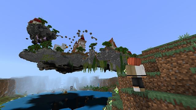 Screenshot of the Minecraft Bedrock Marketplace product Chicken Friend created by Blue Depth Games.