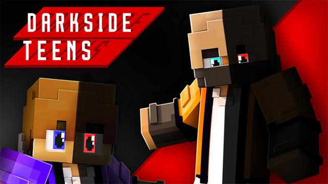 Thumbnail of the Minecraft Bedrock Marketplace product Darkside Teens created by Blue Depth Games.