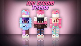 Thumbnail of the Minecraft Bedrock Marketplace product Ice Cream Teens created by Blue Depth Games.