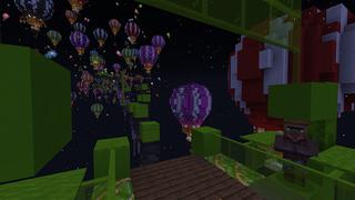 Screenshot of the Minecraft Bedrock Marketplace product Mega Long Parkour created by Blue Depth Games.
