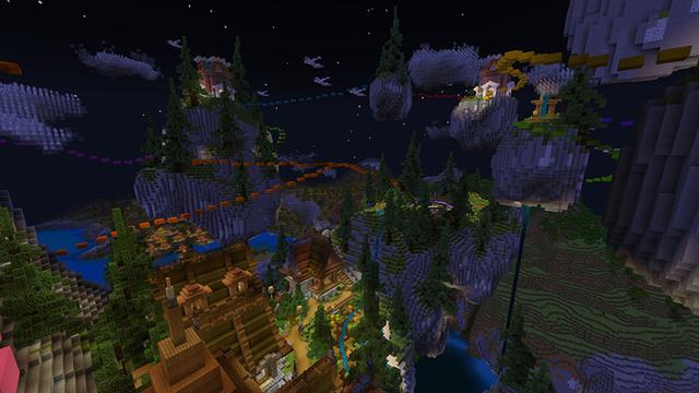Screenshot of the Minecraft Bedrock Marketplace product Moon Base created by Blue Depth Games.