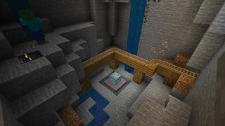 Screenshot of the Minecraft Bedrock Marketplace product One Block Skyblock created by Blue Depth Games.