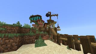 Screenshot of the Minecraft Bedrock Marketplace product Pirate Adventure created by Blue Depth Games.
