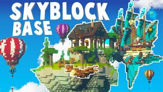 Thumbnail of the Minecraft Bedrock Marketplace product Base Skyblock created by Blue Depth Games.