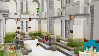 Screenshot of the Minecraft Bedrock Marketplace product Ultimate Tube Base created by Blue Depth Games.