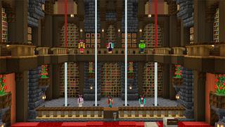 Screenshot of the Minecraft Bedrock Marketplace product Ultimate Tube Base created by Blue Depth Games.