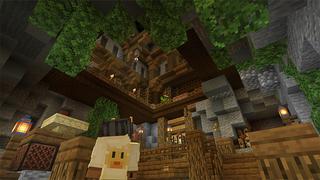 Screenshot of the Minecraft Bedrock Marketplace product Ultimate Tube Base created by Blue Depth Games.