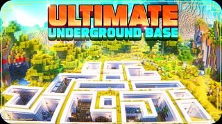 Thumbnail of the Minecraft Bedrock Marketplace product Base souterraine ultime created by Blue Depth Games.