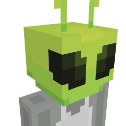 Thumbnail of the Minecraft Bedrock Marketplace product Alien Head created by Box Build.