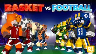 Thumbnail of the Minecraft Bedrock Marketplace product Basket vs Football created by Box Build.